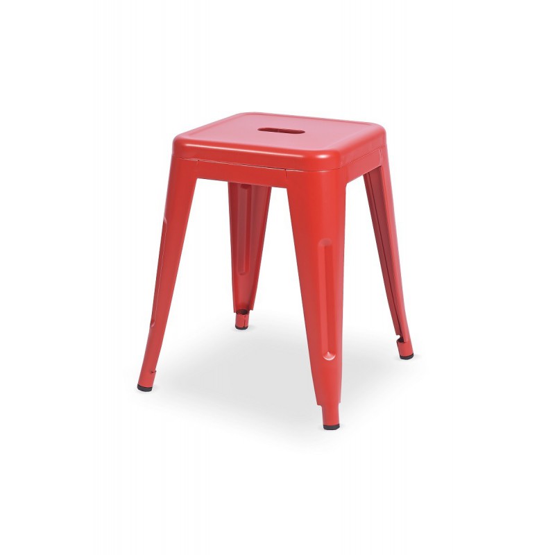 Bistro stool PARIS inspired TOLIX red mat