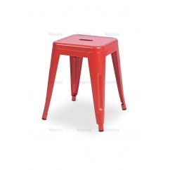 Bistro stool PARIS inspired TOLIX red mat