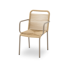 Technorattan Chair MARCELLO beige