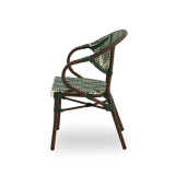 Technorattan Chair CAMILLO Green