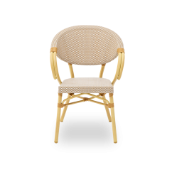 Technorattan Chair CAMILLO Beige