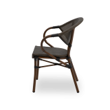 Technorattan Chair CAMILLO Brown