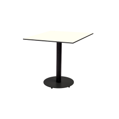 Table For Beer Garden ALFA R with HPL Tabletop 70x70 cm