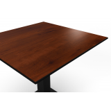 Table For Beer Garden ALFA S with HPL Tabletop 70x70 cm