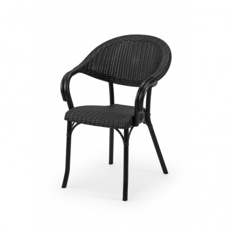 Beer garden chair MARCO anthracite negra