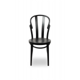 Wooden restaurant chair MONET ONE