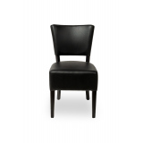 Wooden restaurant chair ELEGANT ALL TAP black