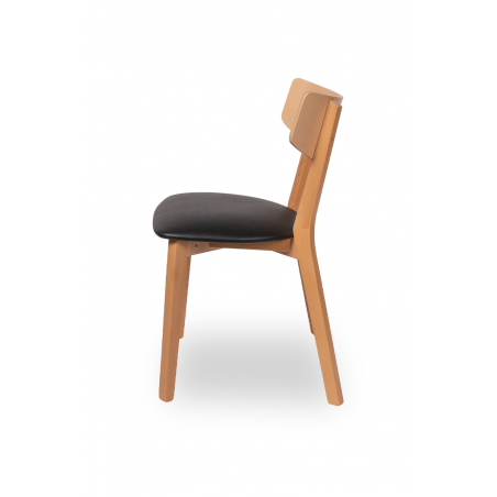 Wooden restaurant chair JERRY TAP