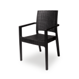 Beer garden chair MARIO black