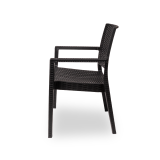 Beer garden chair MARIO black