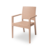 Beer garden chair MARIO beige