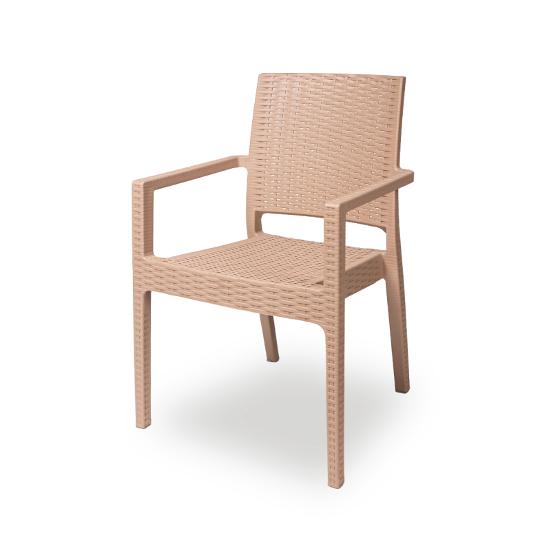 Beer garden chair MARIO beige