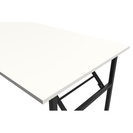 Banqueting table DORIS-H 180x90 White Alaska