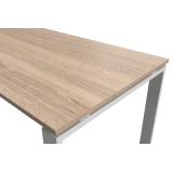 Conference table MODI white 160x80 Sonoma Oak