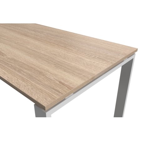 Conference table MODI white 160x80 Sonoma Oak