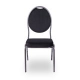 Banquet Chair HERMAN anthracite velvet