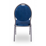 Banquet Chair HERMAN blue velvet