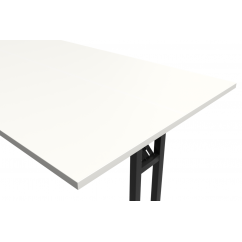 Banquet table DORIS-T 180x90 White Alaska