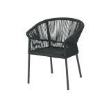 Technorattan Chair AUGUSTO Anthracite