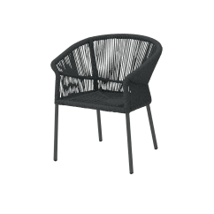 Technorattan Chair AUGUSTO Anthracite