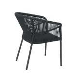 Technorattan Chair AUGUSTO Anthracite