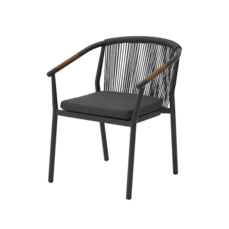 Technorattan Chair MODERNO Anthracite