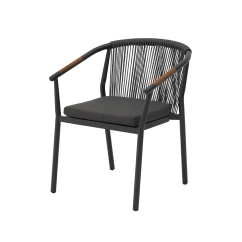 Technorattan Chair MODERNO Anthracite