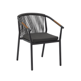 Technorattan Chair MODERNO Anthracite