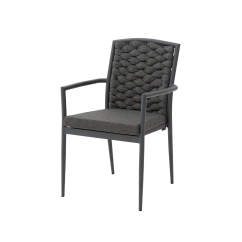 Technorattan Chair INTRECCIO Anthracite