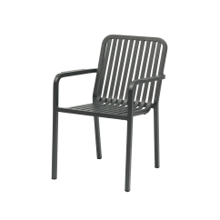 Aluminum Chair PUREZZA Anthracite