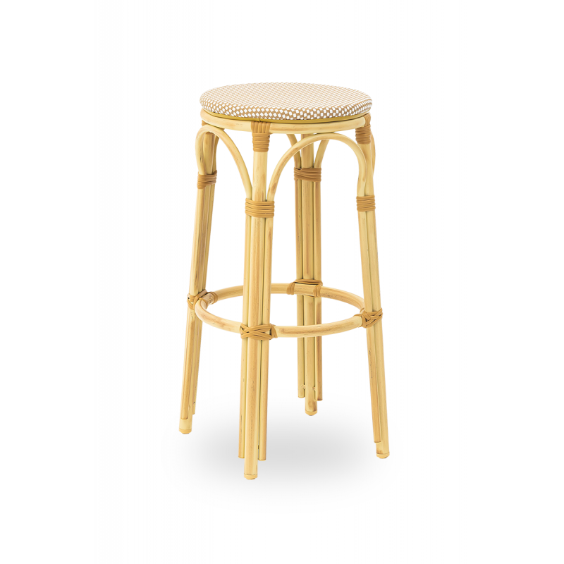 Technorattan Hocker FRANCESCO beige