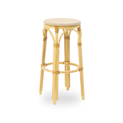 Technorattan Hocker FRANCESCO beige