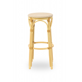 Technorattan Hocker FRANCESCO beige