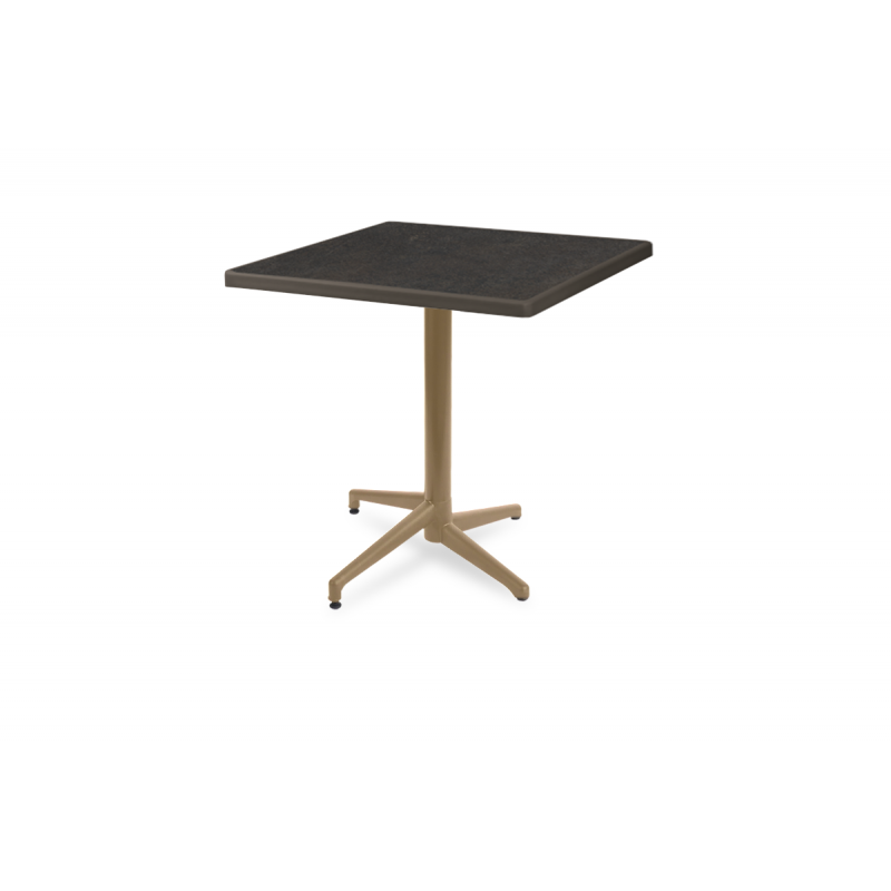 Beer garden table X-TYPE/X-FOLD Rusty gray