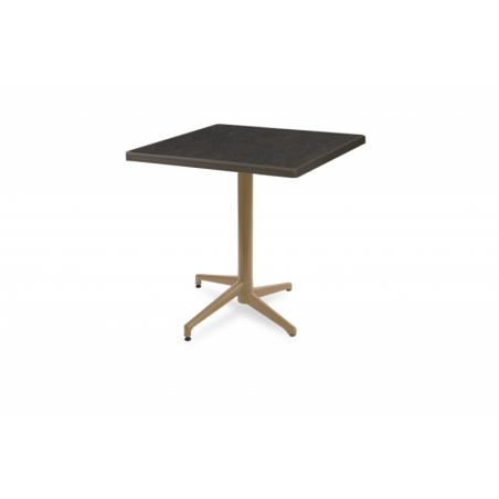 Beer garden table X-TYPE/X-FOLD Rusty gray