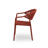 Technorattan Chair CESARE Red