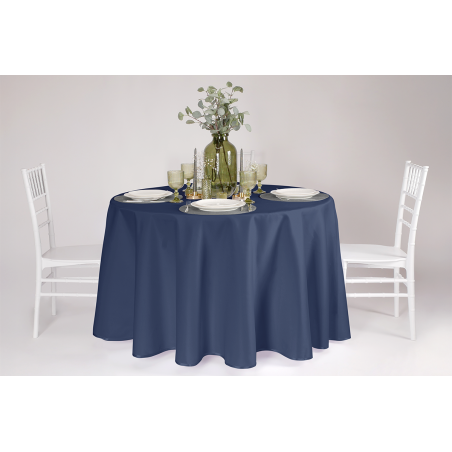 Tablecloth TB-200 fi320 cm navy blue