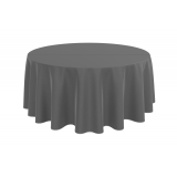 Tablecloth TB-100 fi260 cm dark grey