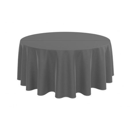 Tablecloth TB-100 fi260 cm dark grey