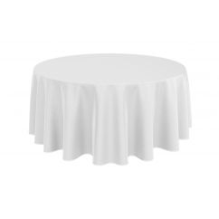 Tablecloth TB-100 fi260 cm white