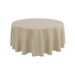 Tablecloth TB-100 fi260 cm ecru