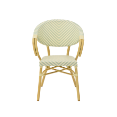 Technorattan Chair CAMILLO light green