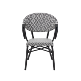 Technorattan Chair CAMILLO black