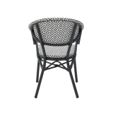 Technorattan Chair CAMILLO black