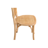 Wooden wedding chair PALACE natural whitewashed