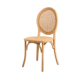 Wooden wedding chair PALACE natural whitewashed