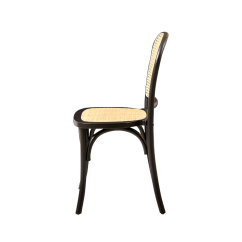 Wooden wedding chair PALERMO black