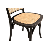 Wooden wedding chair PALERMO black