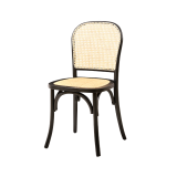 Wooden wedding chair PALERMO black