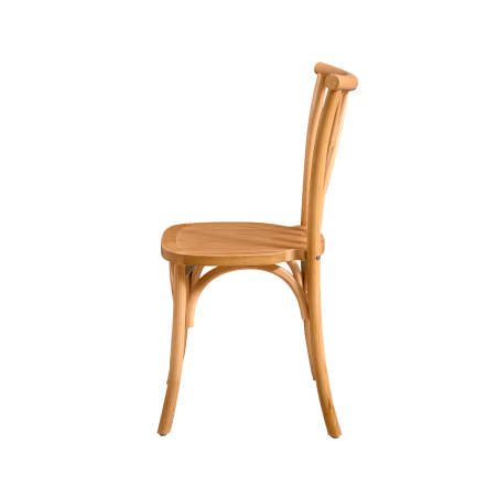 Wooden wedding chair VIENNA natural honey